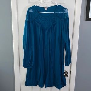 Lace Neck Tunic